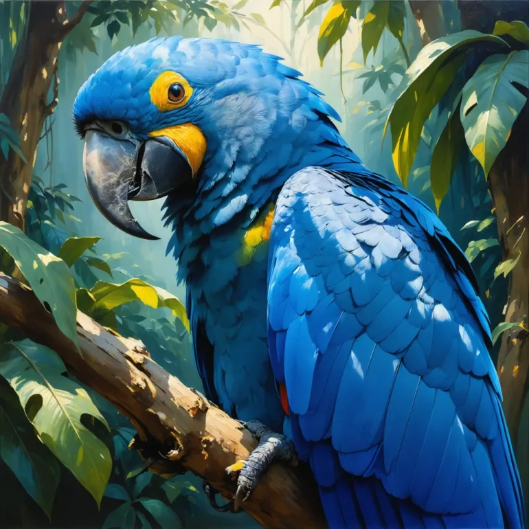 Гиацинтовый ара: всё, что нужно знать в 2025 году